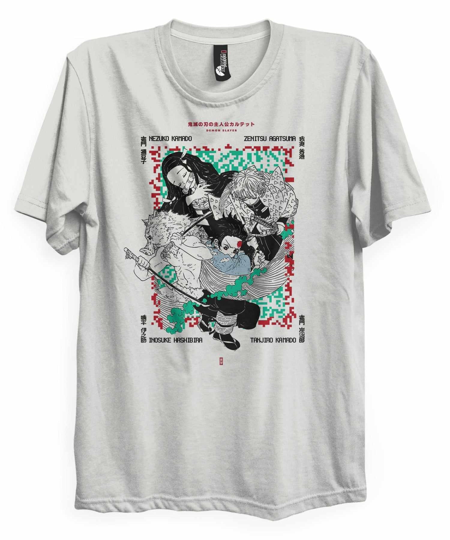 The Four - T-Shirt-Black-S-Iced Tea Aesthetics