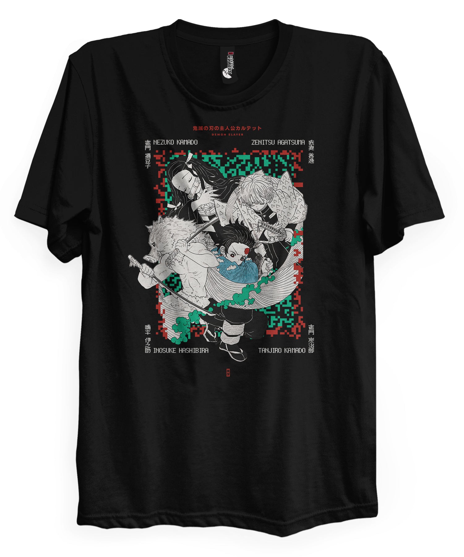 The Four - T-Shirt-Black-S-Iced Tea Aesthetics