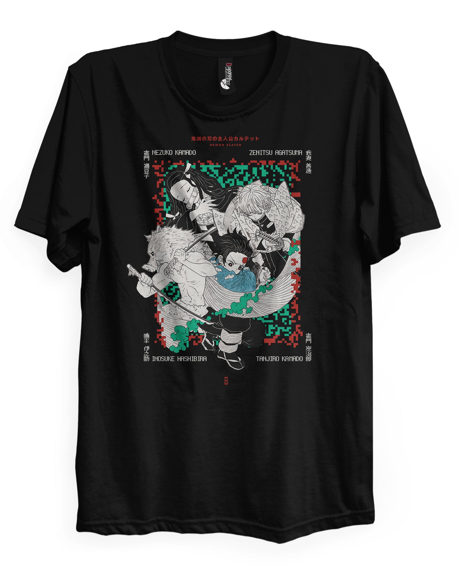 The Four - T-Shirt-Black-S-Iced Tea Aesthetics