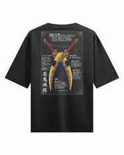 Twin Nichirin - Oversized Heavy Tee-Faded Black-S-Iced Tea Aesthetics