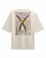 Twin Nichirin - Oversized Heavy Tee-Faded Black-S-Iced Tea Aesthetics