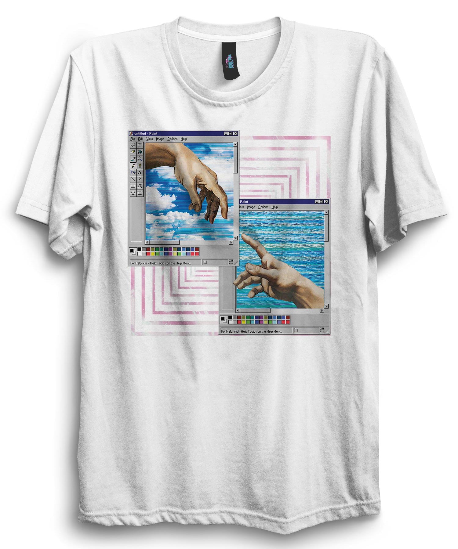 Creation - Vaporwave T-Shirt - Dark Aesthetics and Anime Clothing Streetwear