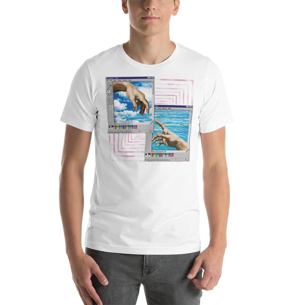 Creation - Vaporwave T-Shirt - Dark Aesthetics and Anime Clothing Streetwear