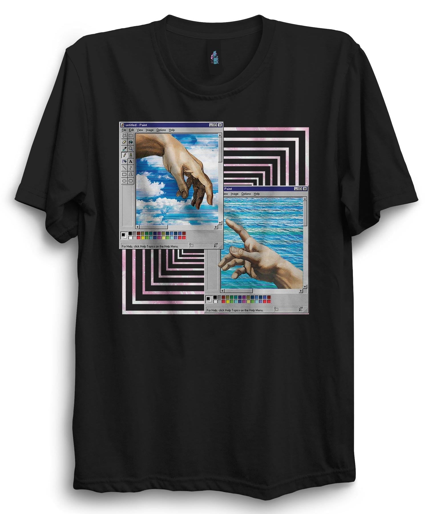 Creation - Vaporwave T-Shirt - Dark Aesthetics and Anime Clothing Streetwear