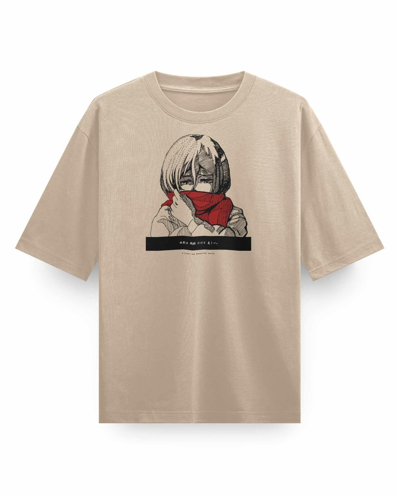 Cruel World - Oversized Heavy Tee-Faded Black-S-Iced Tea Aesthetics