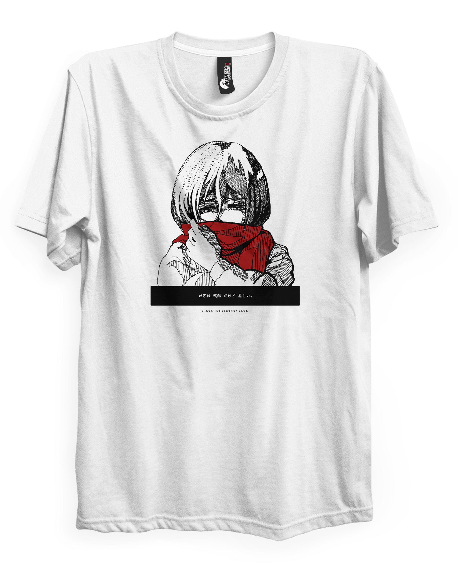 Cruel World - T-Shirt-Black-S-Iced Tea Aesthetics