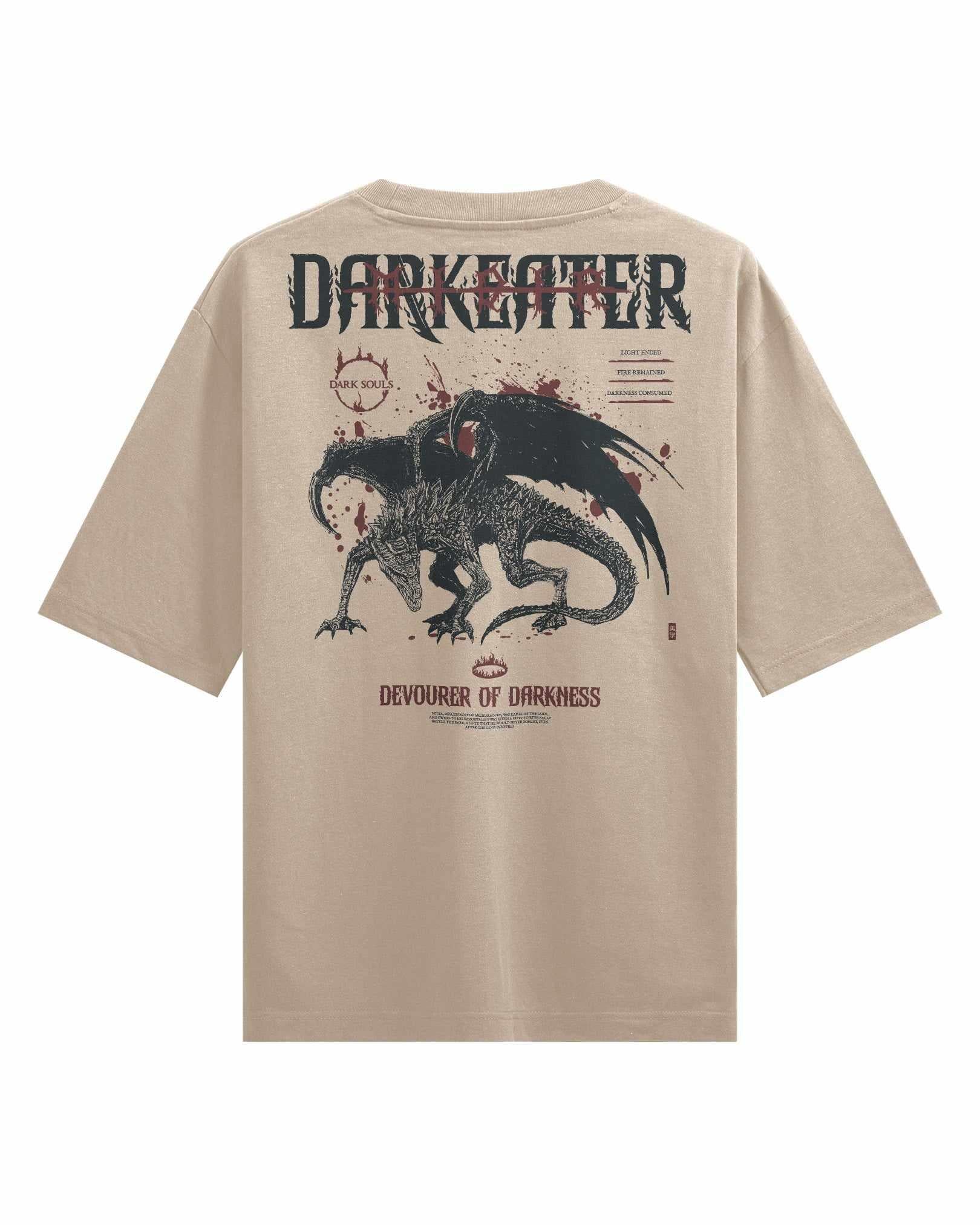 MIDIR (DARKEATER) - Oversized Heavy Tee-Faded Black-S-Iced Tea Aesthetics