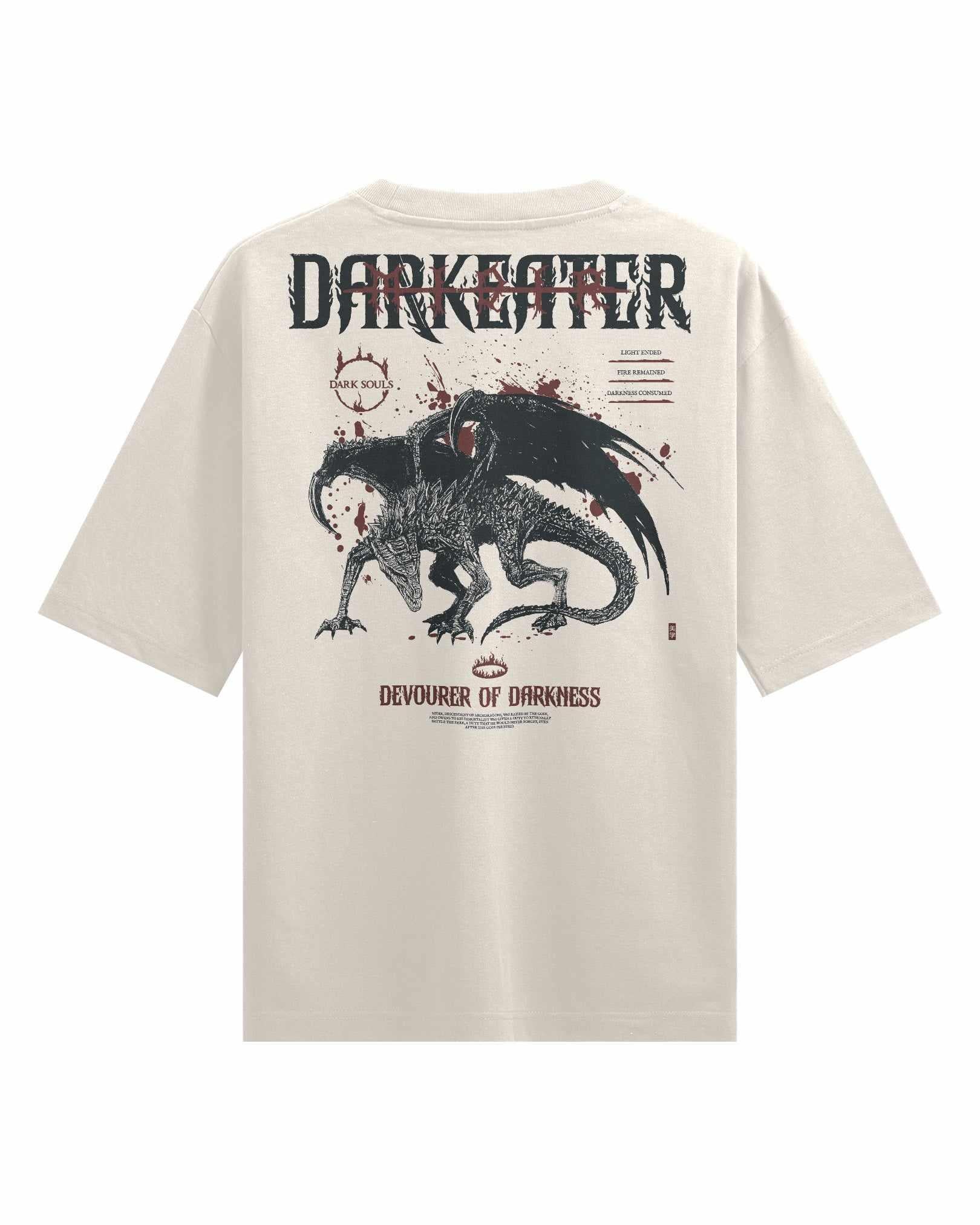 MIDIR (DARKEATER) - Oversized Heavy Tee-Faded Black-S-Iced Tea Aesthetics