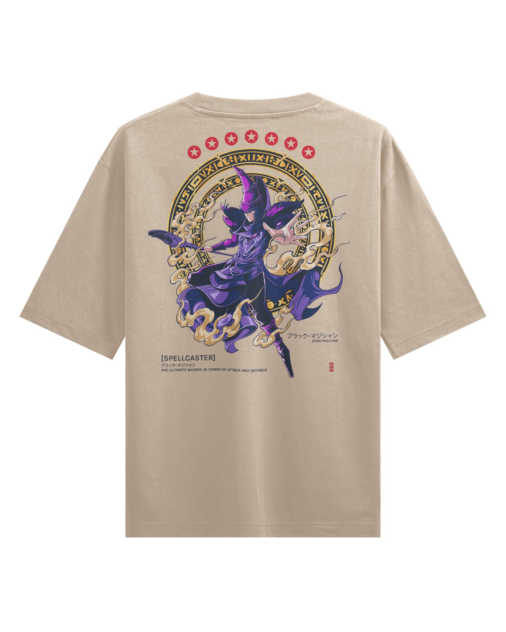 Dark Magician (Spellcaster) - Oversized Heavy Tee