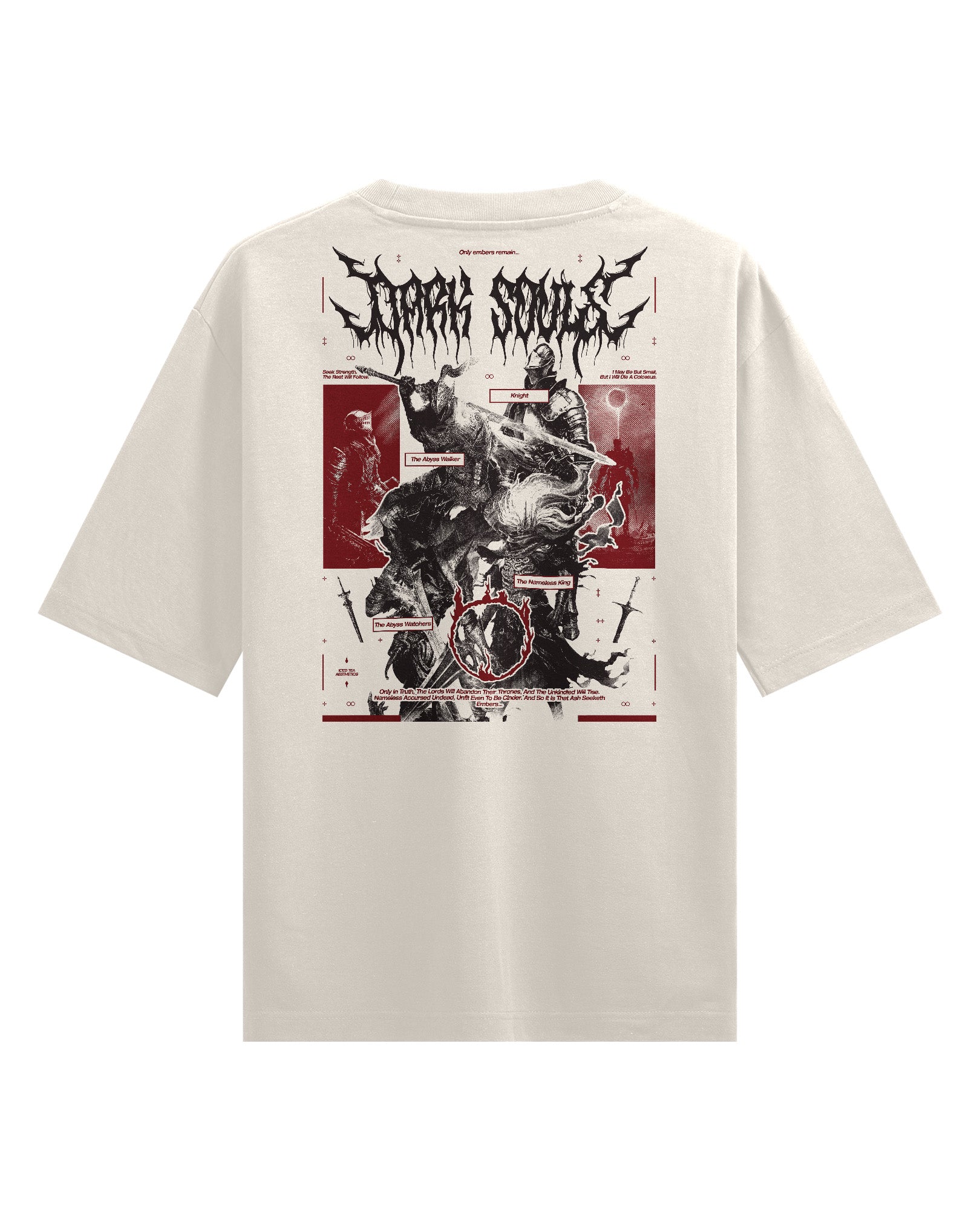 Dark Souls (EMBERS) - Oversized Heavy Tee