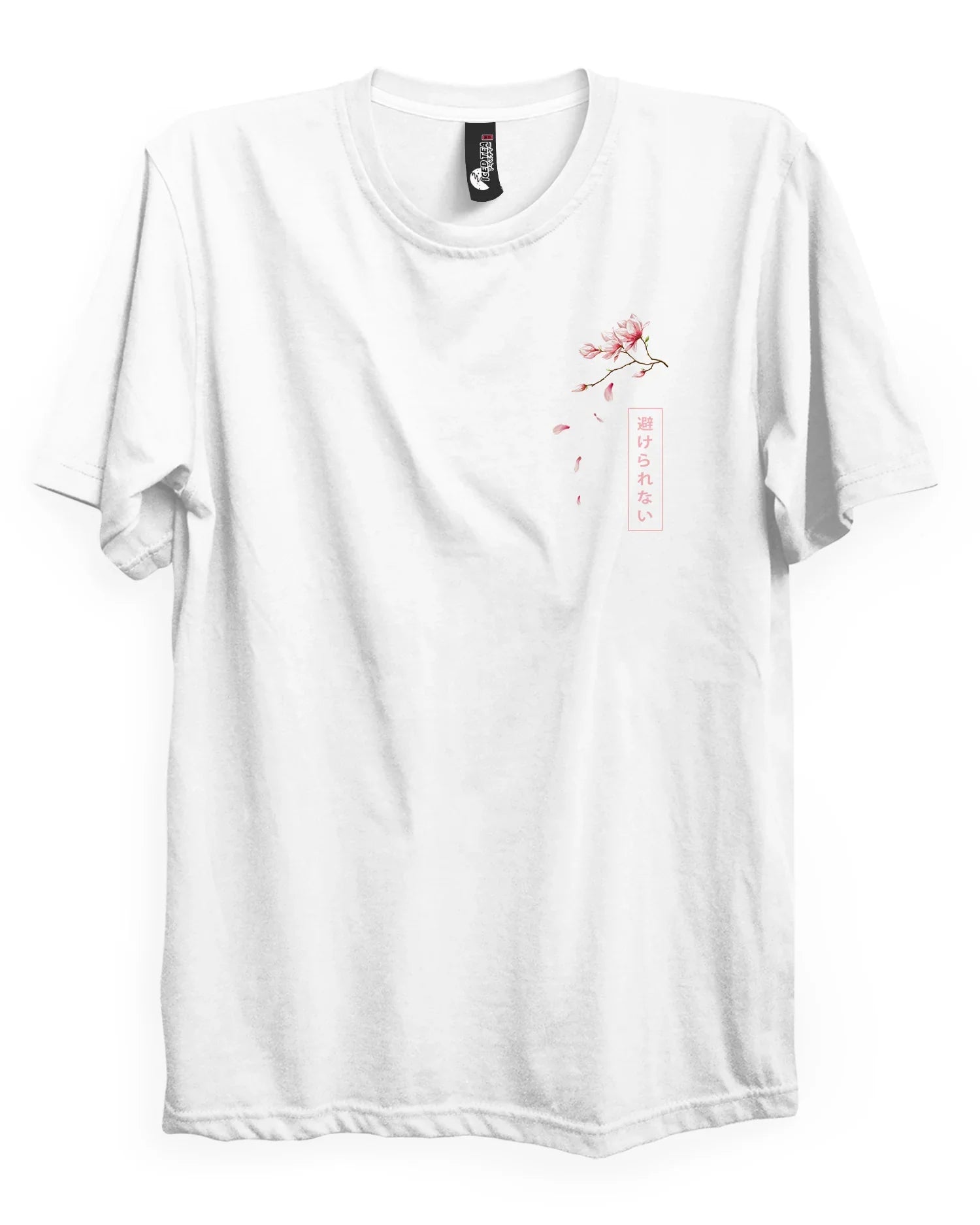 Death (ROSE) - T-Shirt Back Print-Black-S-Iced Tea Aesthetics