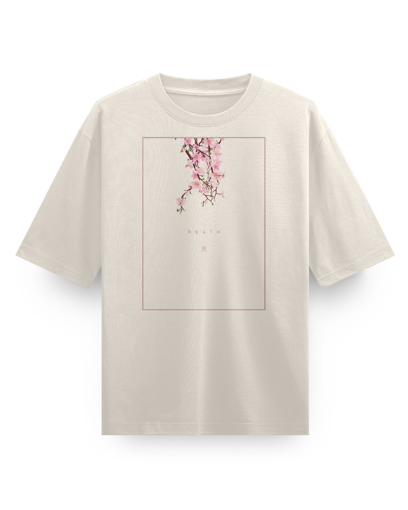 Death (Rose) - Oversized Heavy Tee