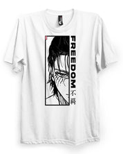 Eren (FREEDOM) - T-Shirt-White-S-Iced Tea Aesthetics