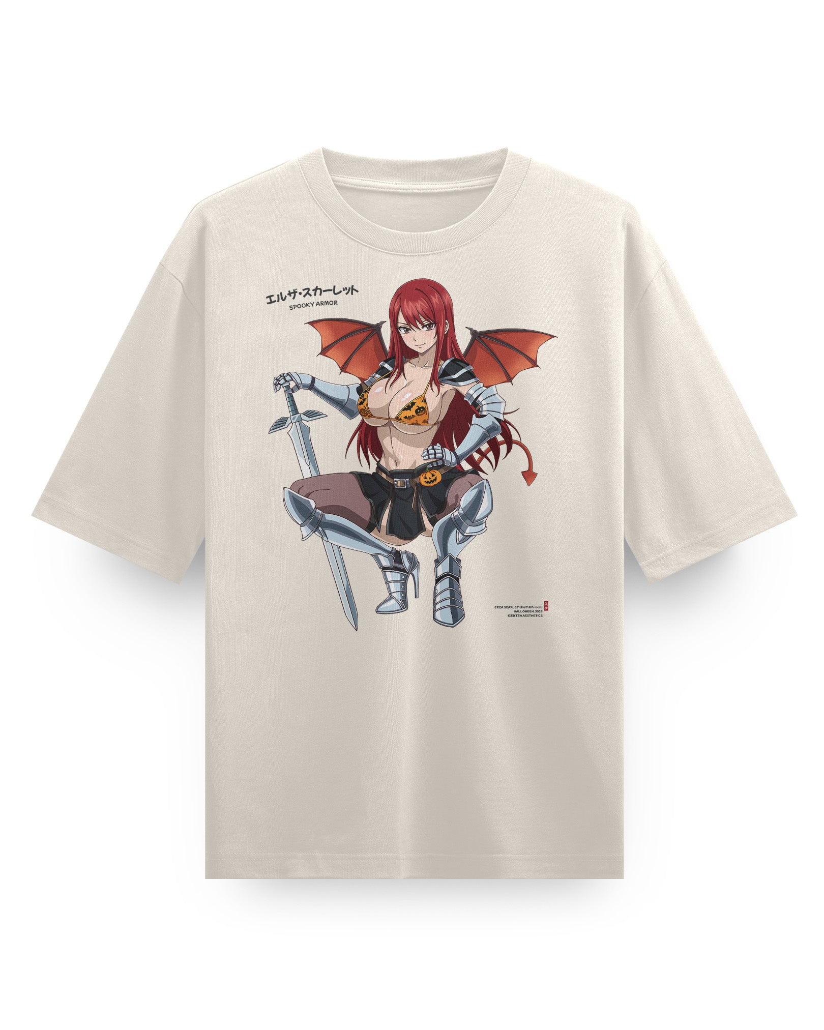 [LIMITED] Erza (Spooky Armor) - Oversized Heavy Tee