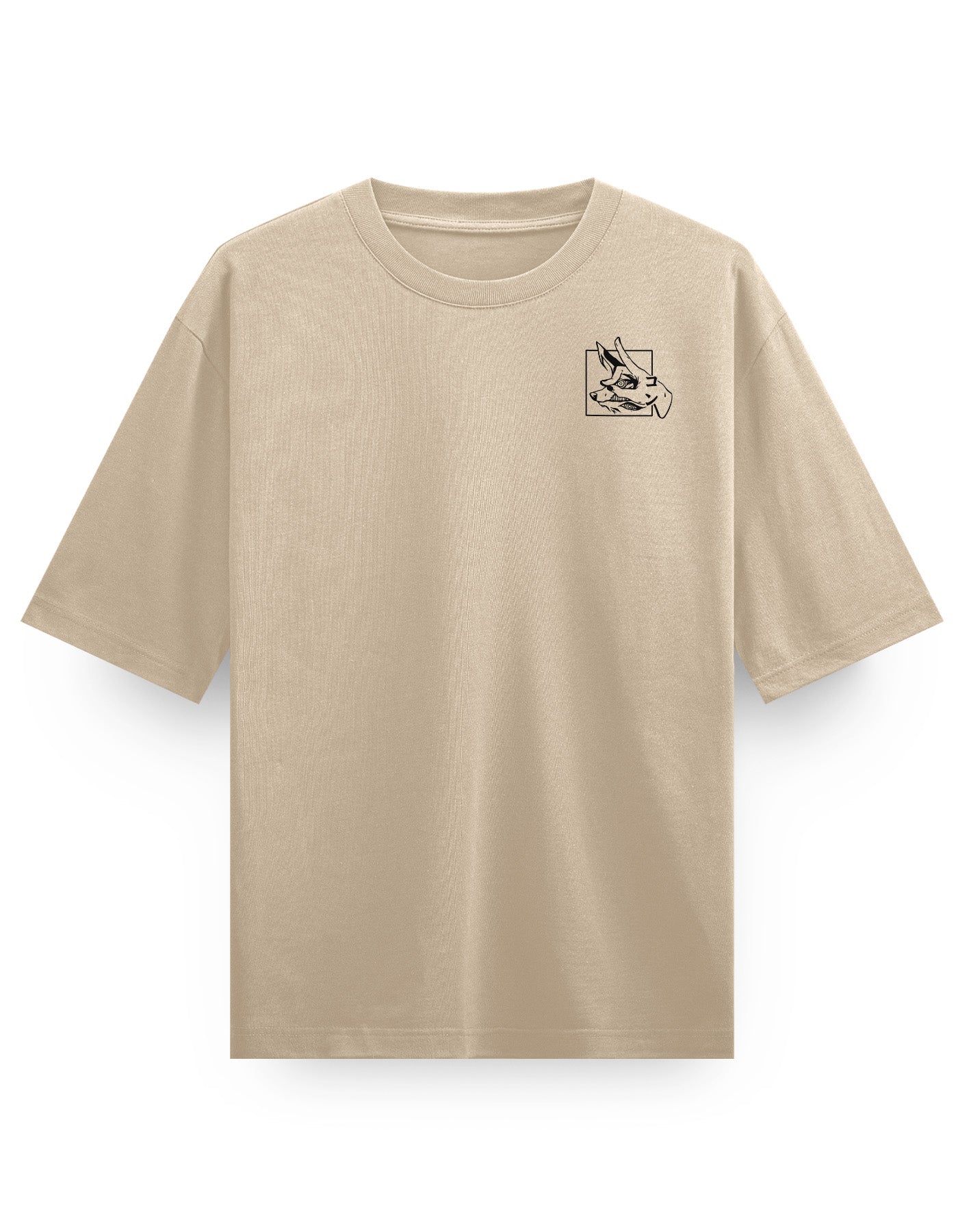 FOX DEVIL - Oversized Heavy Tee