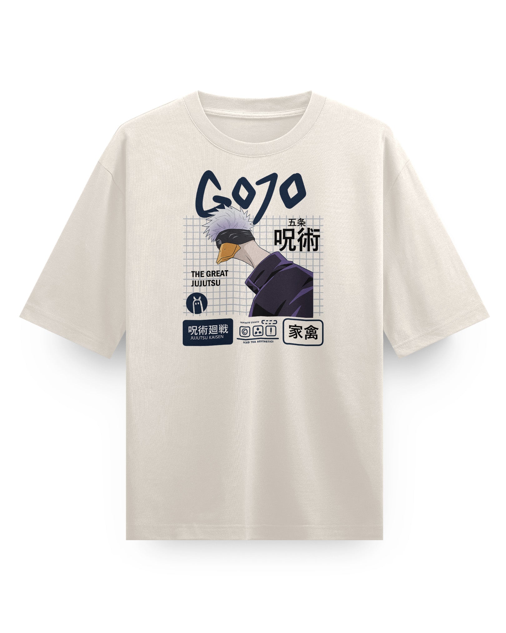 Gojo Duck - Oversized Heavy Tee