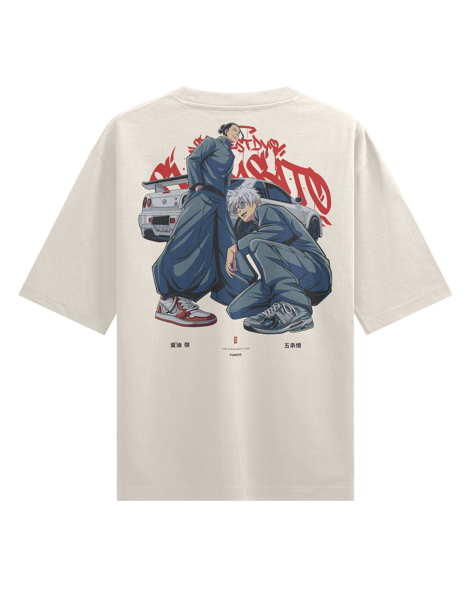 Gojo Geto (TUNERS) - Oversized Heavy tee