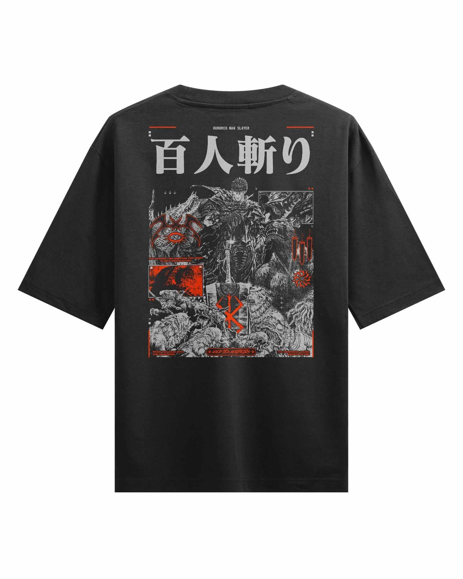 Hundred Man Slayer - Oversized Heavy Tee
