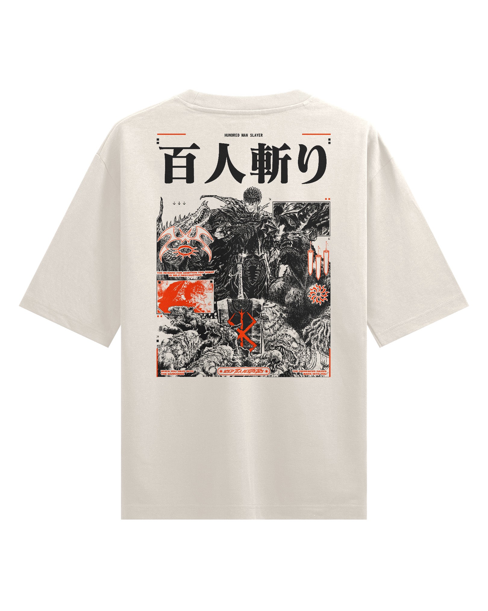 Hundred Man Slayer - Oversized Heavy Tee
