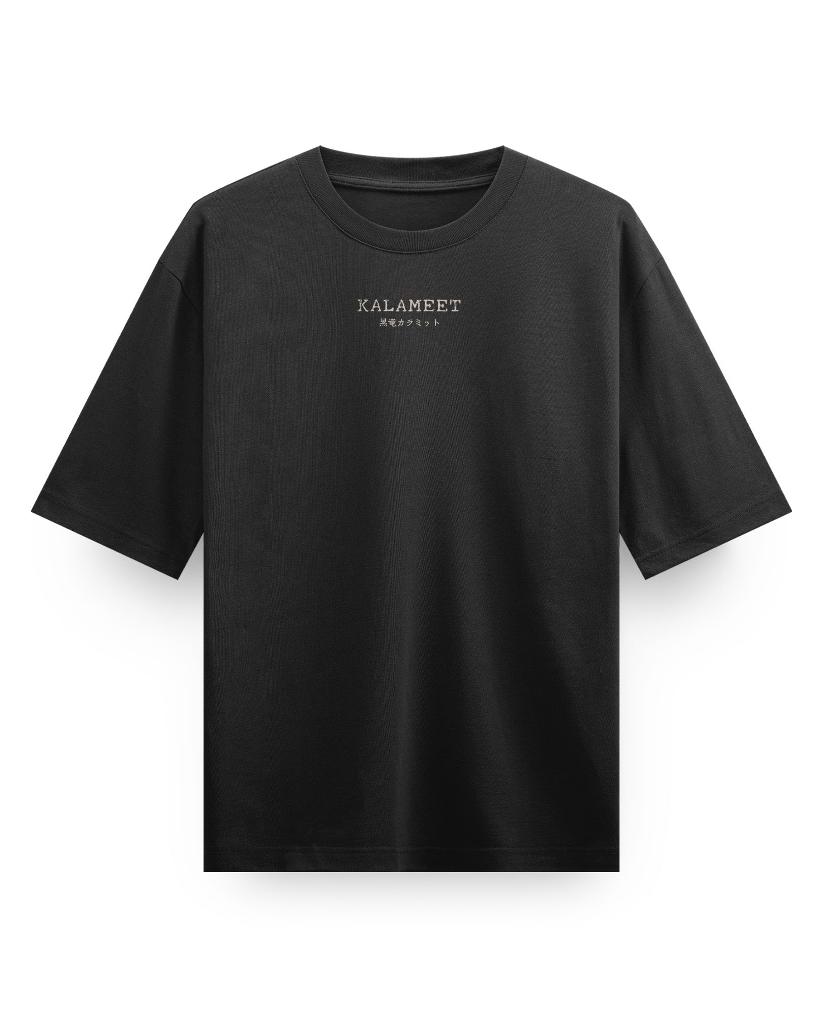KALAMEET (BLACK DRAGON) - Oversized Heavy Tee-S-Iced Tea Aesthetics
