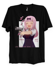 Love Detective Chika - T-Shirt-Black-S-Iced Tea Aesthetics