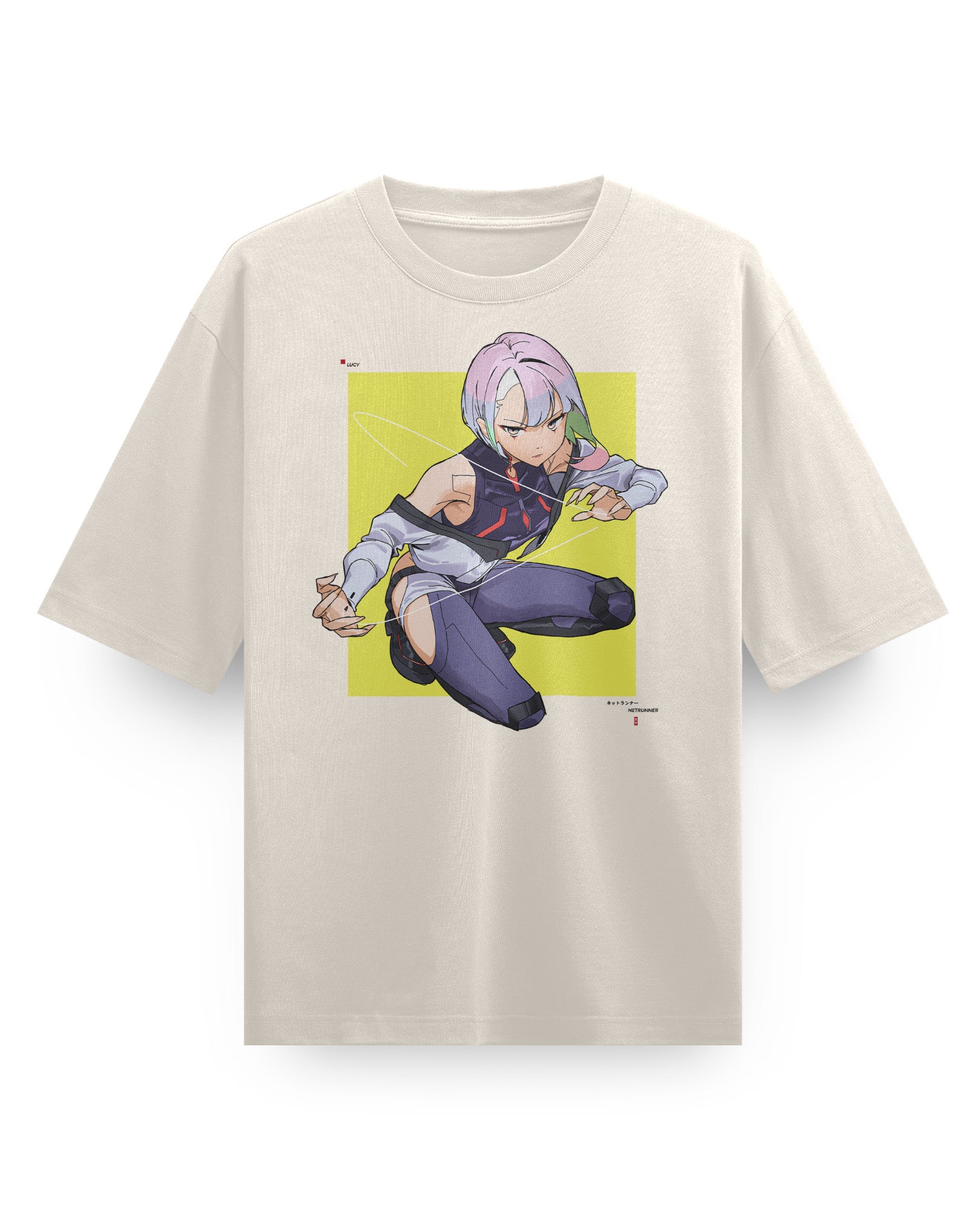 Lucy (YELLOW) - Oversized Heavy Tee