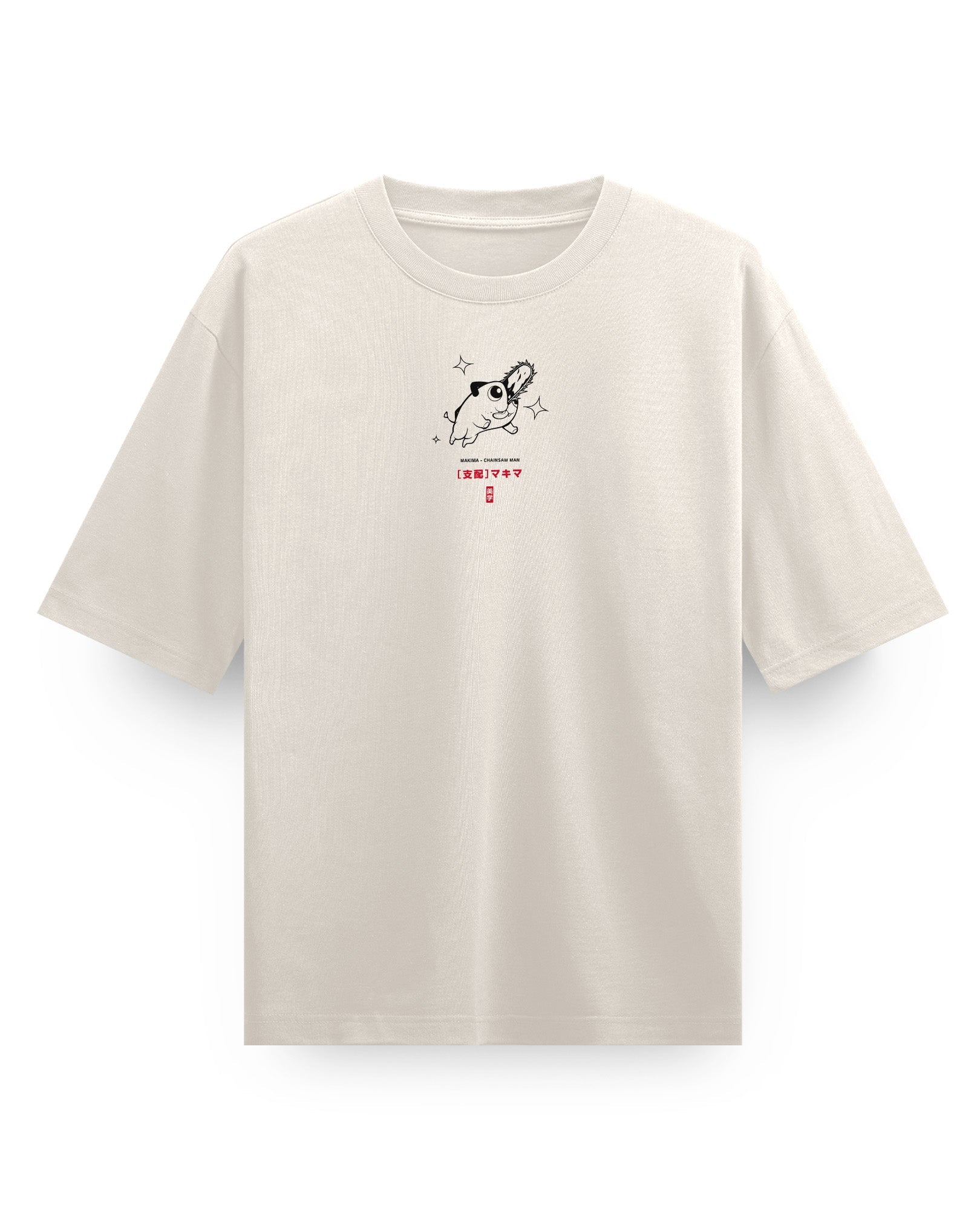 Makima (DRINKS) - Oversized Heavy Tee