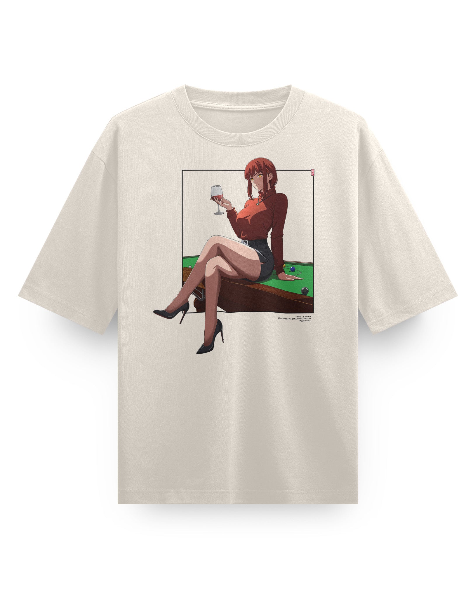 Makima (Billiards Skirt) - Oversized Heavy Tee