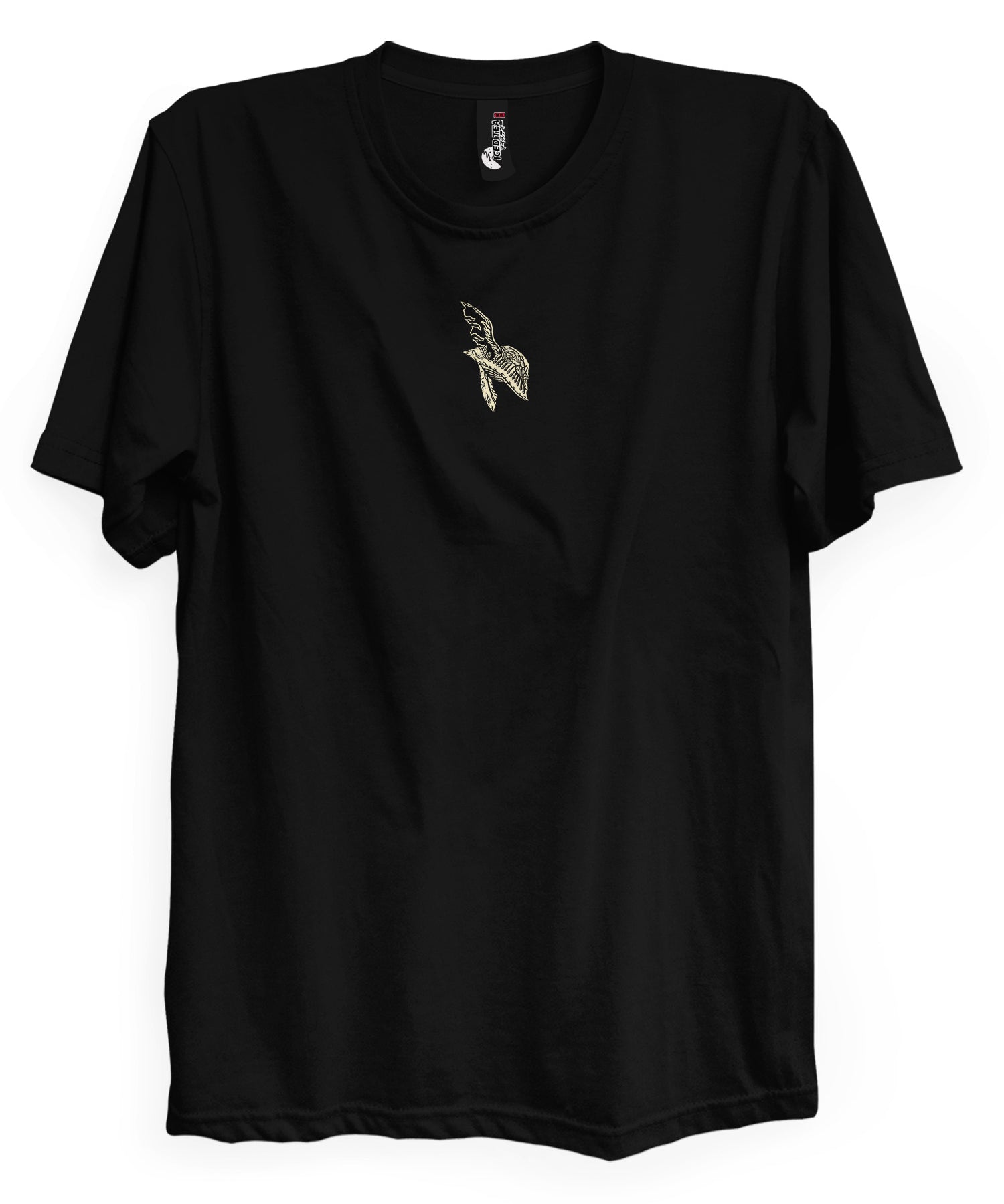 Winged Helm (Malenia) - T-Shirt-Black-S-Iced Tea Aesthetics