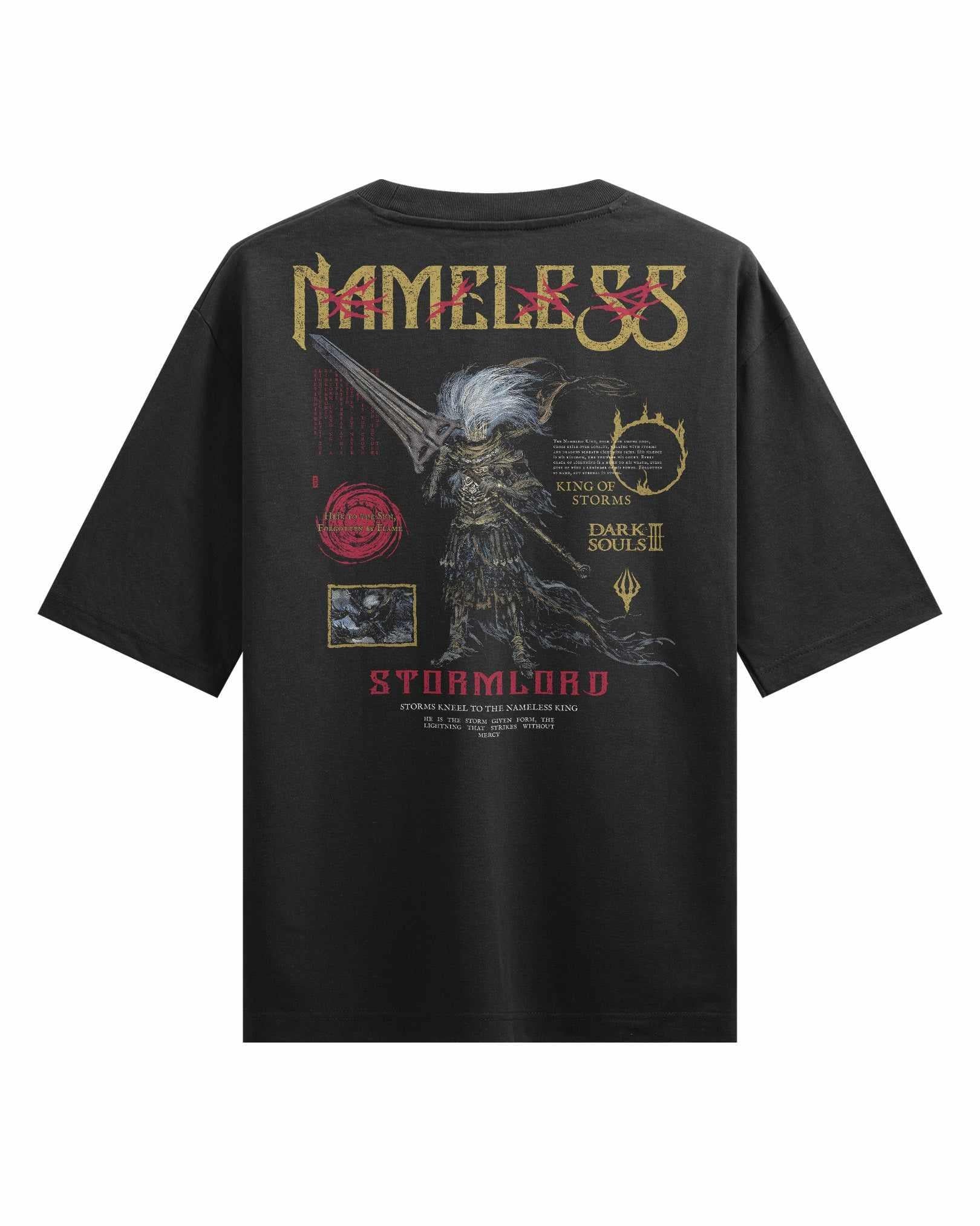 NAMELESS KING - Oversized Heavy Tee-S-Iced Tea Aesthetics