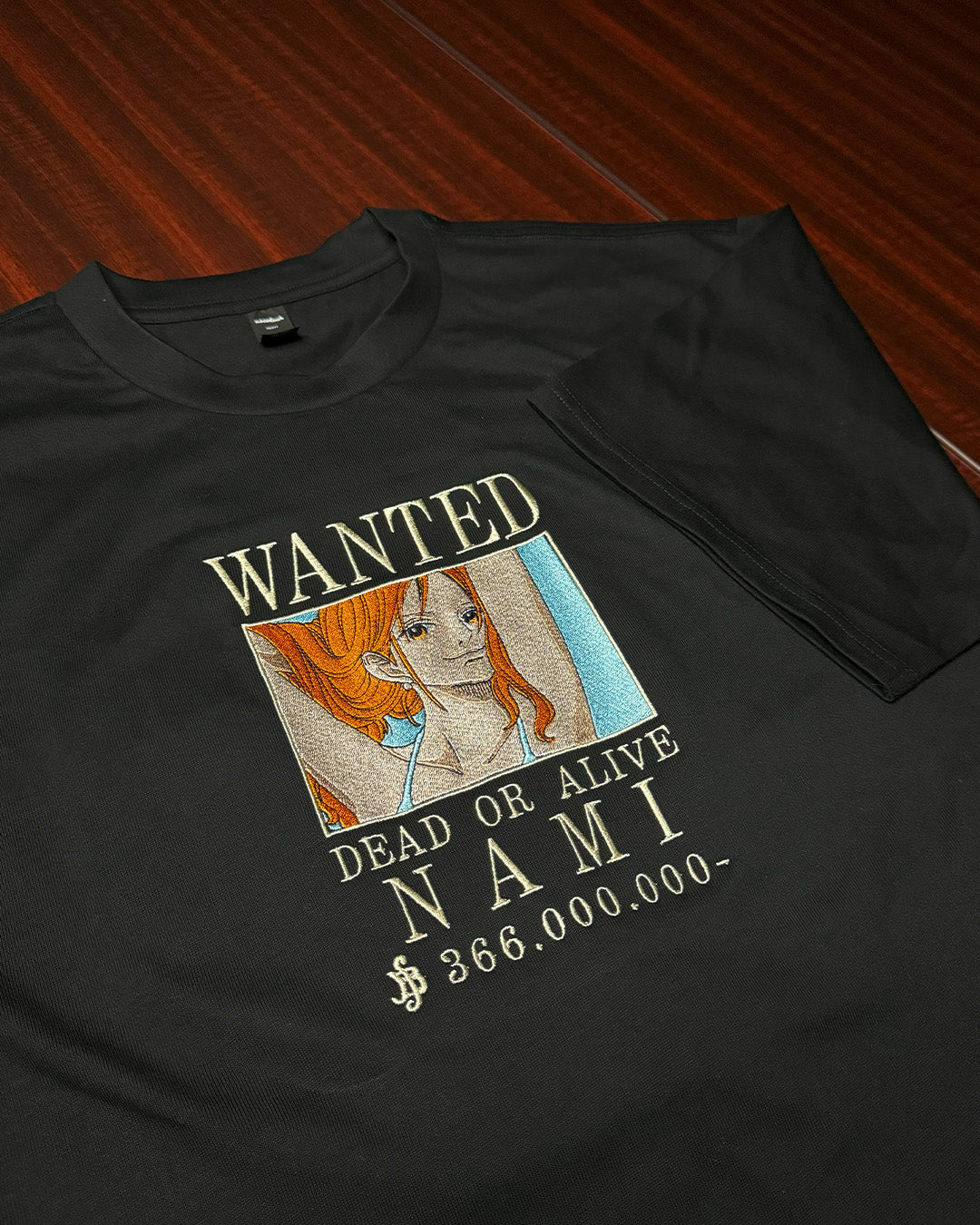 [PREMIUM] Nami WANTED - Embroidery T-Shirt