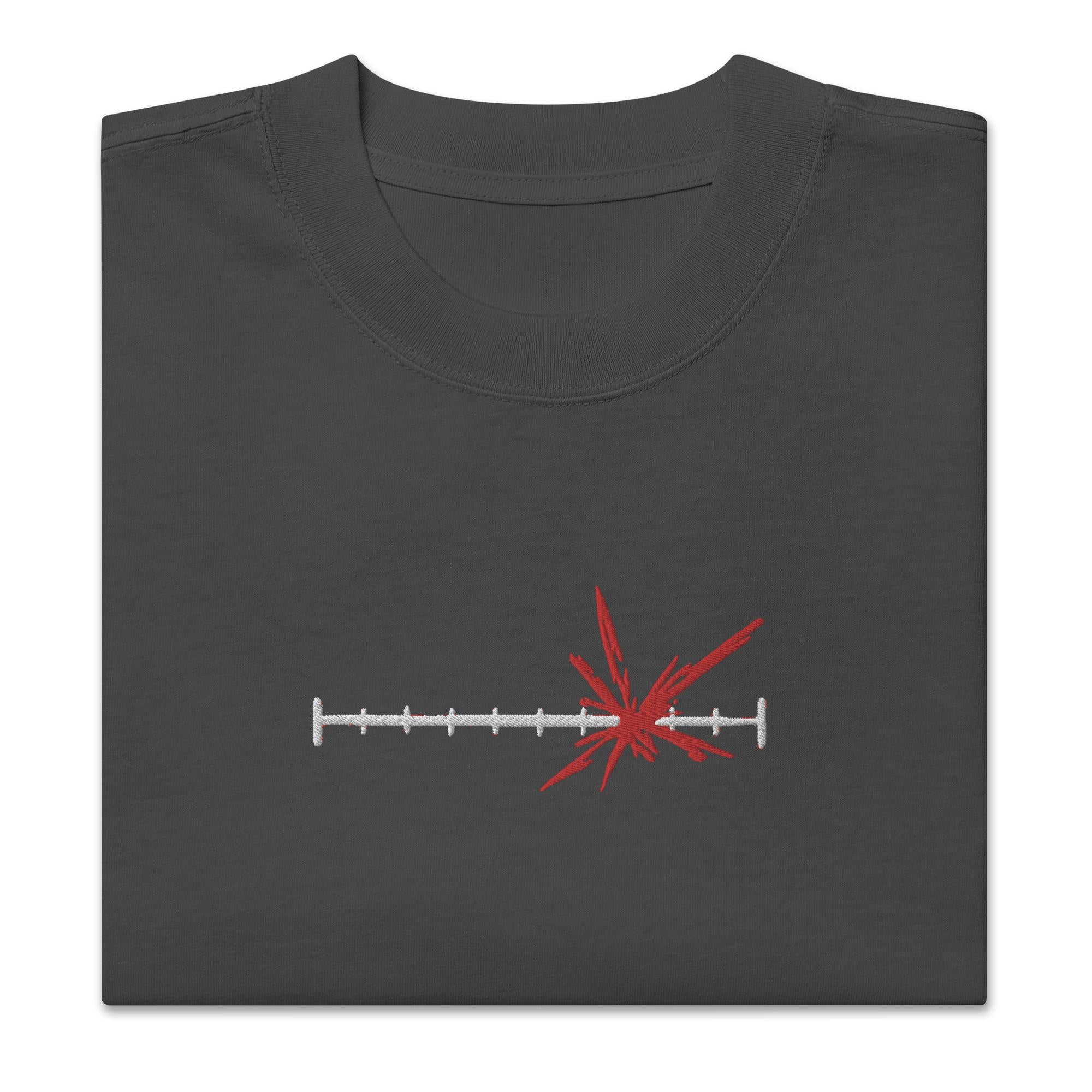 Nanami RATIO (Embroidery ) - Oversized Heavy Tee