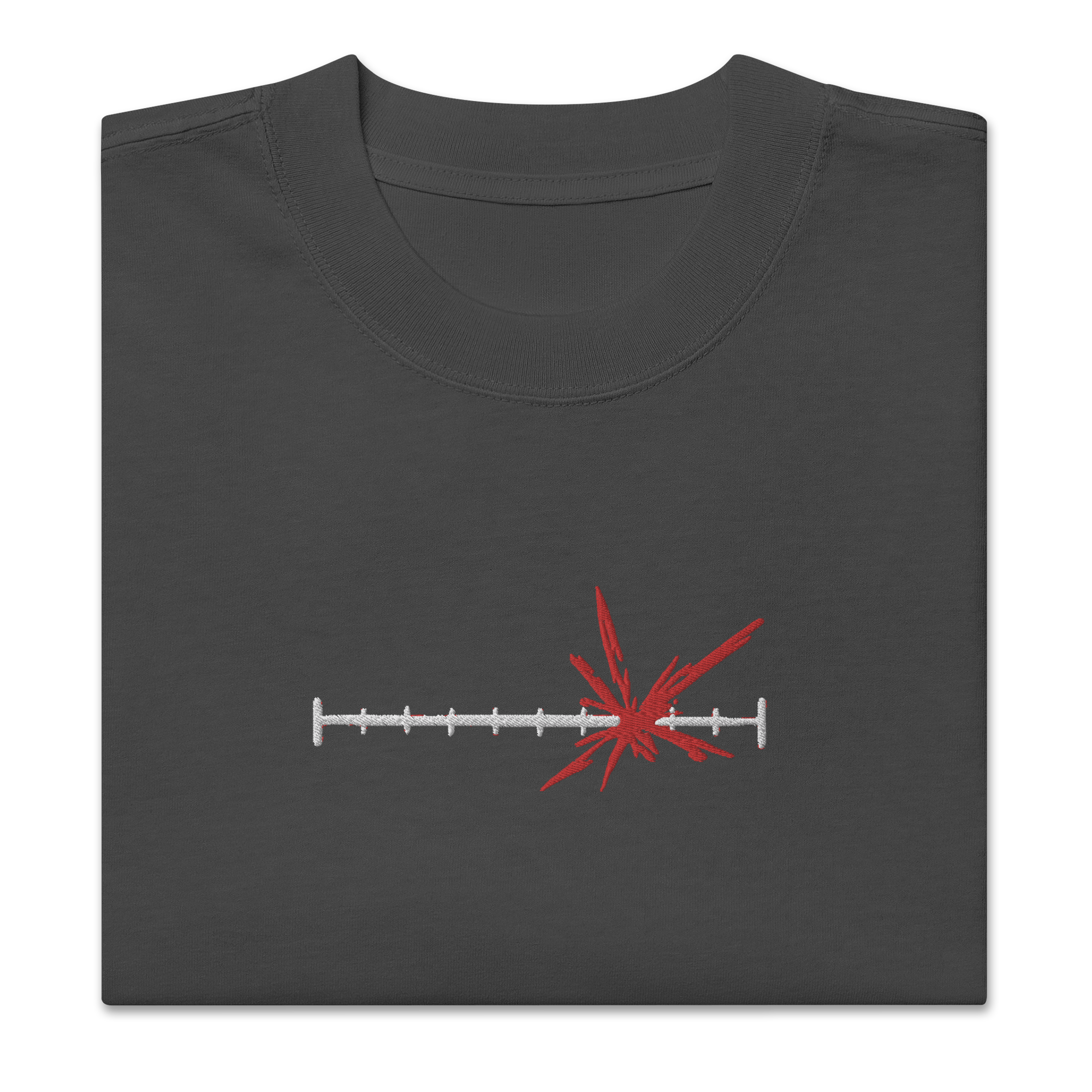 Nanami RATIO (Embroidery ) - Oversized Heavy Tee