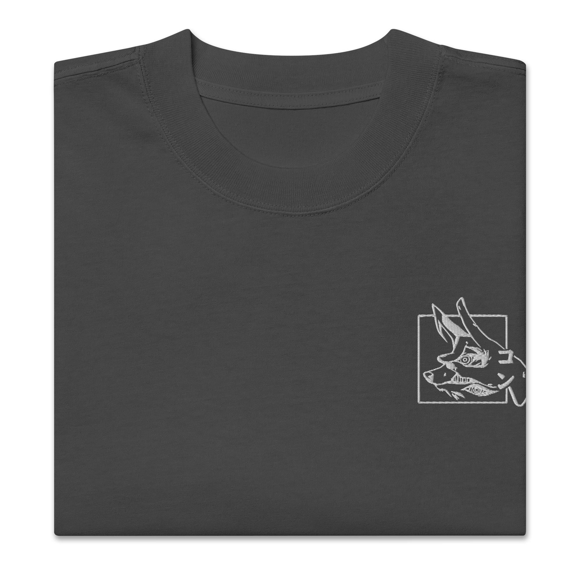 KON (Embroidery ) - Oversized Heavy Tee