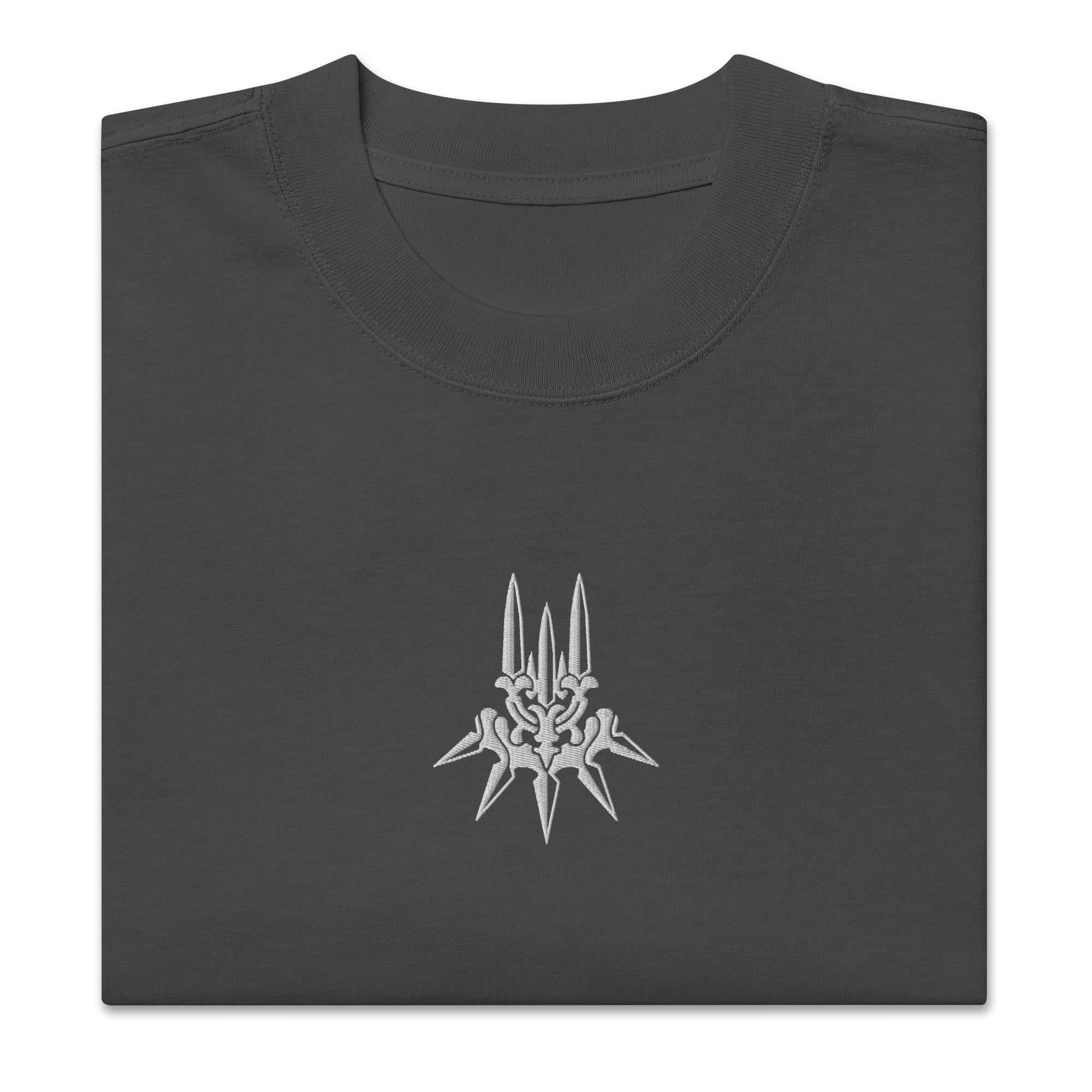 YoRHa (Embroidery ) - Oversized Heavy Tee