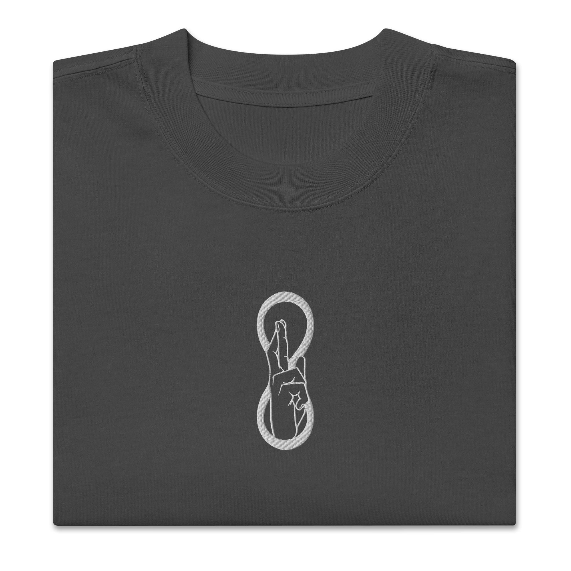 Unlimited Void - Embroidery Oversized Heavy Tee