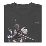 2B (Moonflower) - Oversized Heavy Tee