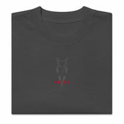 Sound Hashira - Oversized Heavy Tee-Faded Black-S-Iced Tea Aesthetics