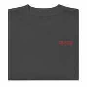 SHINIGAMI - Oversized Heavy Tee-Faded Black-S-Iced Tea Aesthetics