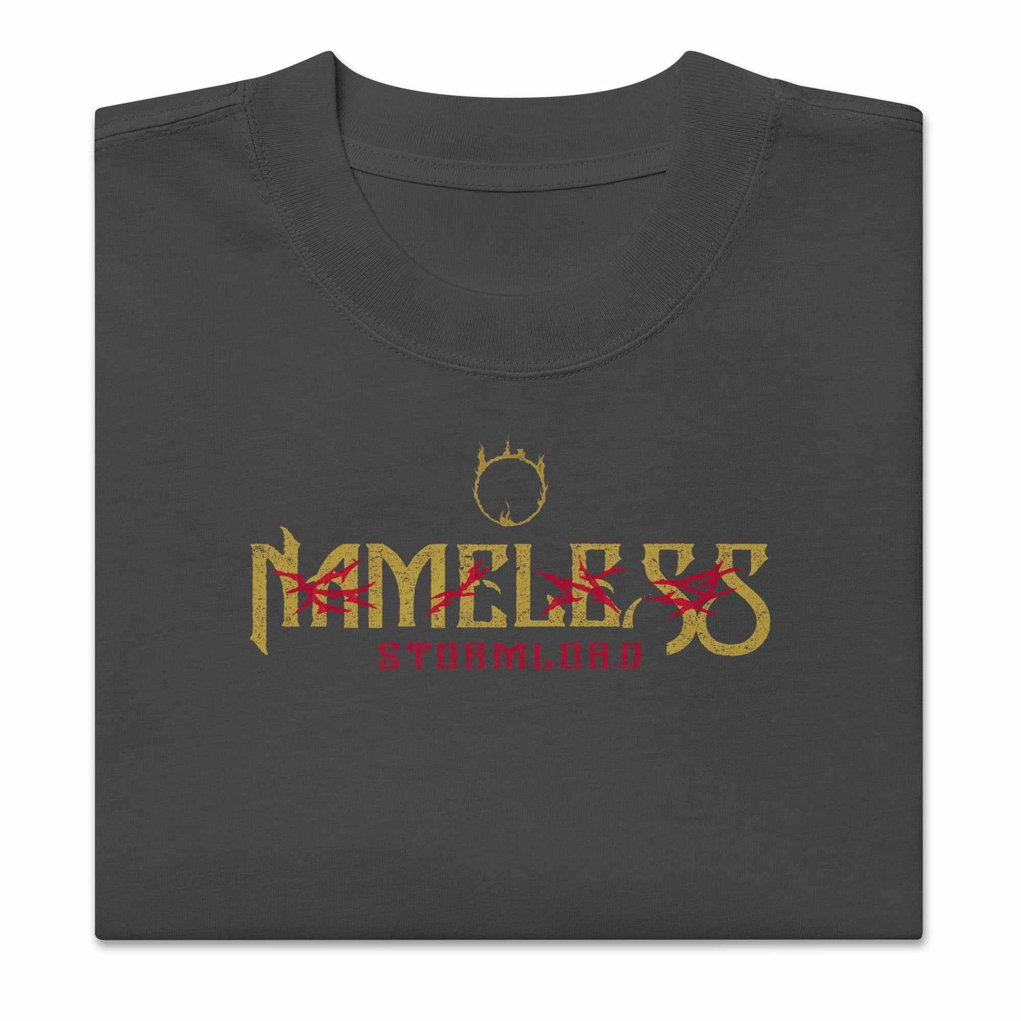 NAMELESS KING - Oversized Heavy Tee-S-Iced Tea Aesthetics