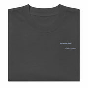 A Field of Flowers - Oversized Heavy Tee-Faded Black-S-Iced Tea Aesthetics