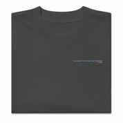 Journey of Yesterday and Tomorrow - Oversized Heavy Tee-Faded Black-S-Iced Tea Aesthetics