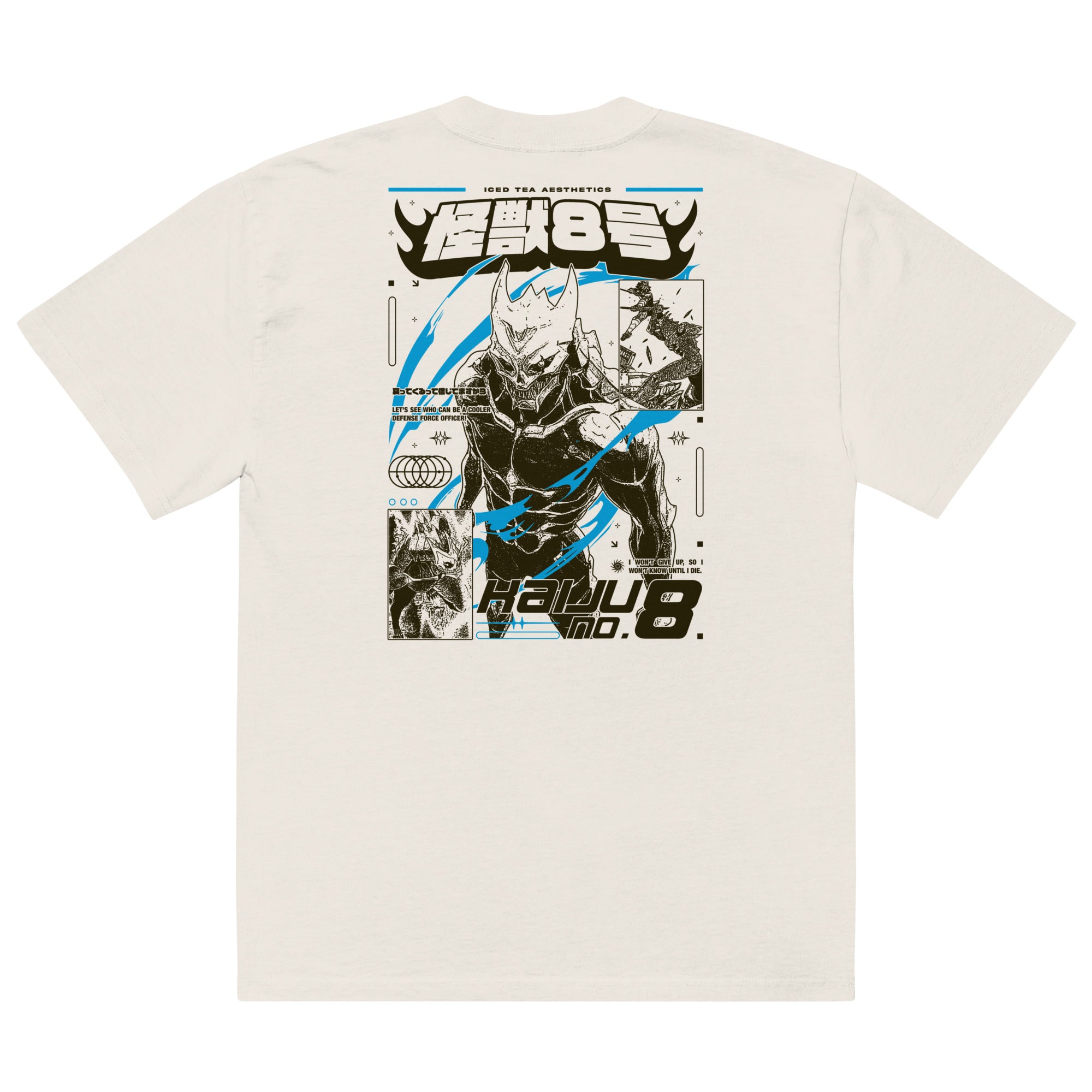 NO.8 UNLEASHED - Heavy Oversized Tee