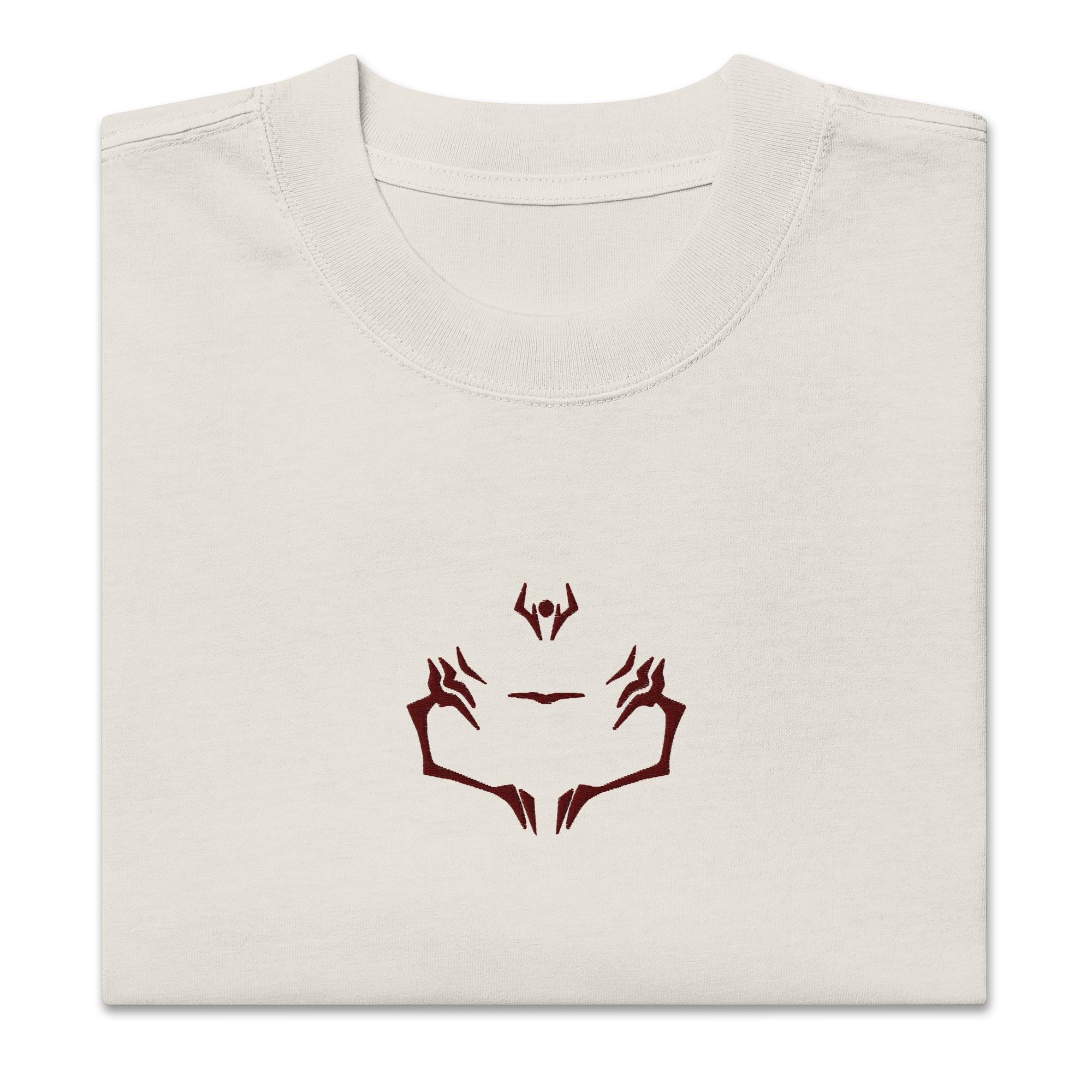 Sukuna (Embroidery ) - Oversized Heavy Tee