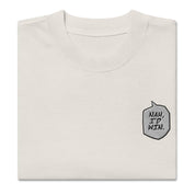 Nah, I'd Win - Embroidery Oversized Heavy Tee