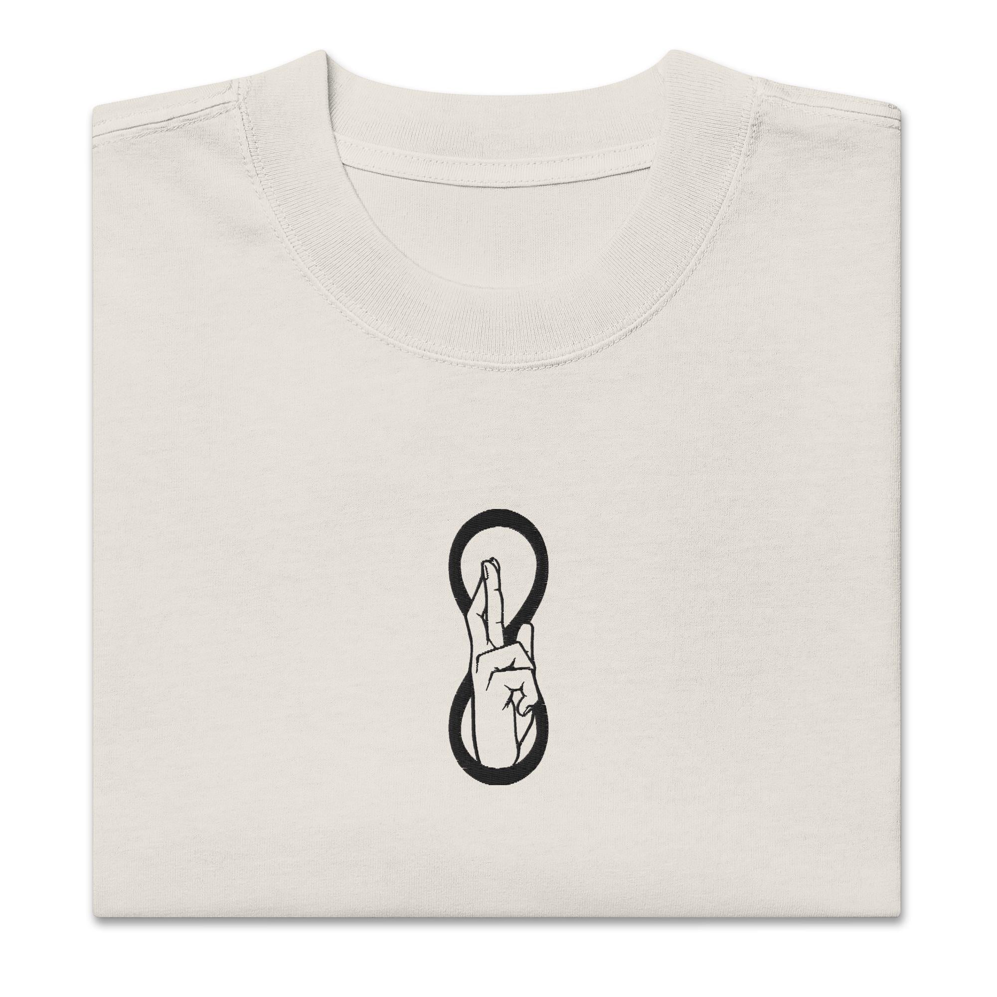 Unlimited Void - Embroidery Oversized Heavy Tee