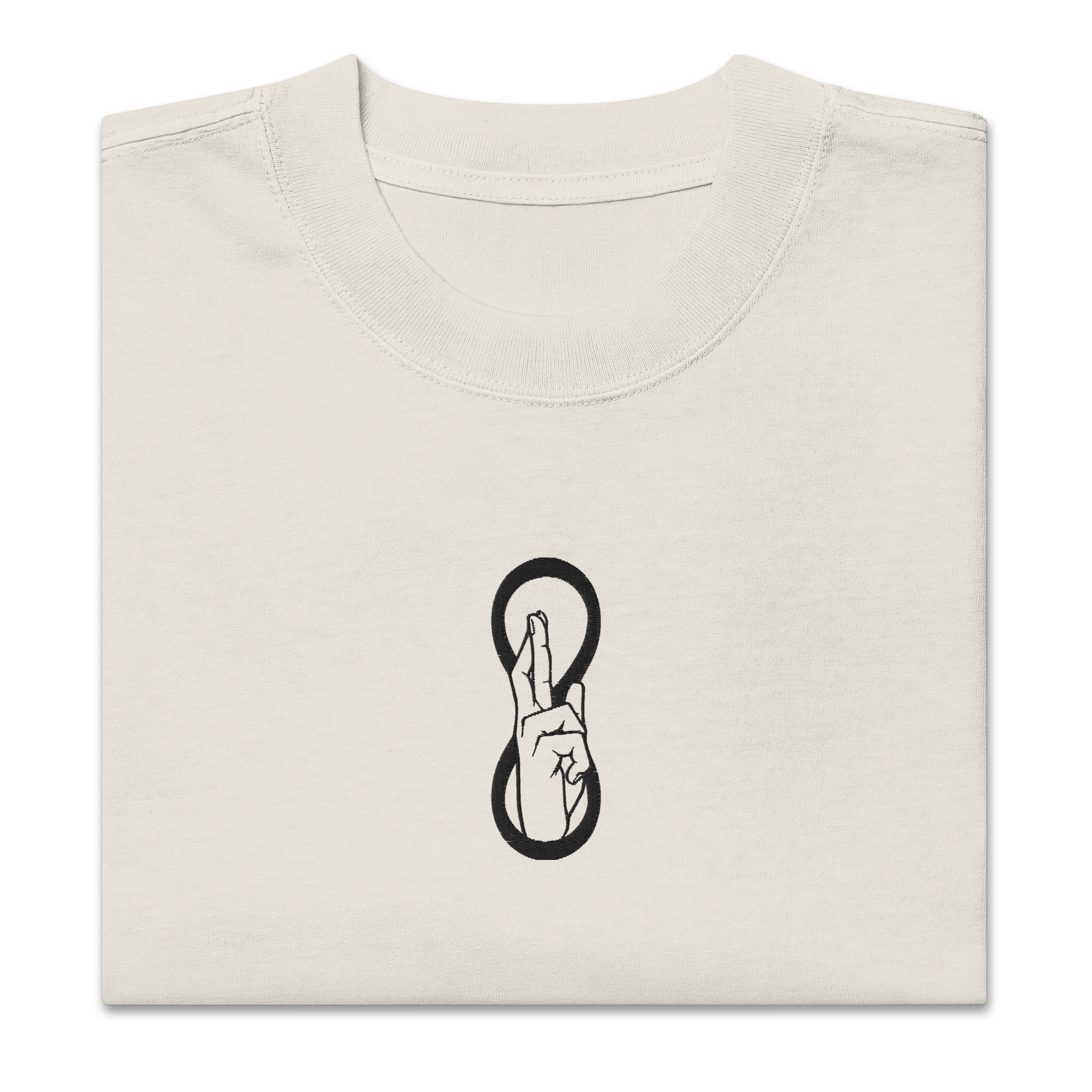 Unlimited Void - Embroidery Oversized Heavy Tee