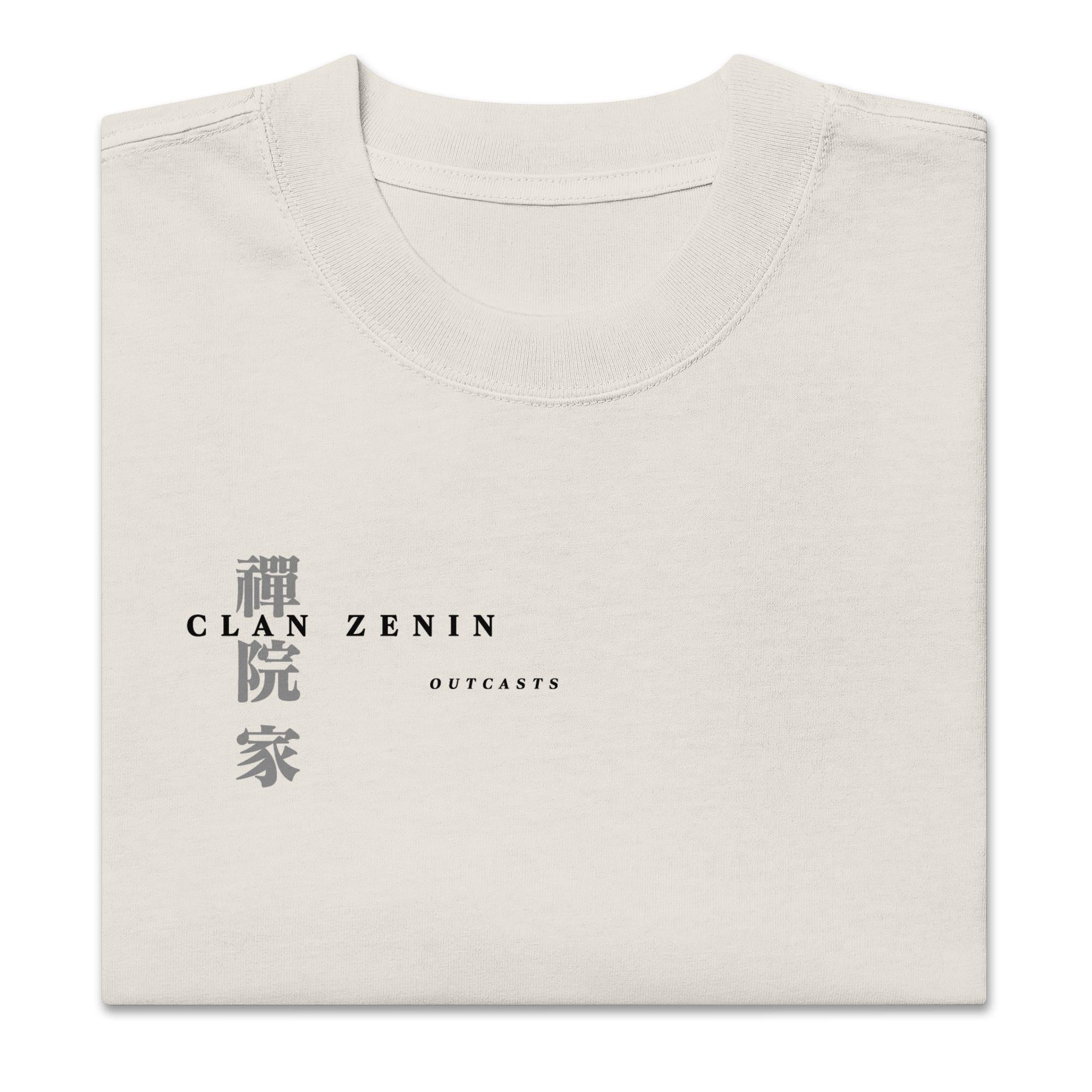 Clan Zenin (OUTCASTS) - Oversized Heavy Tee
