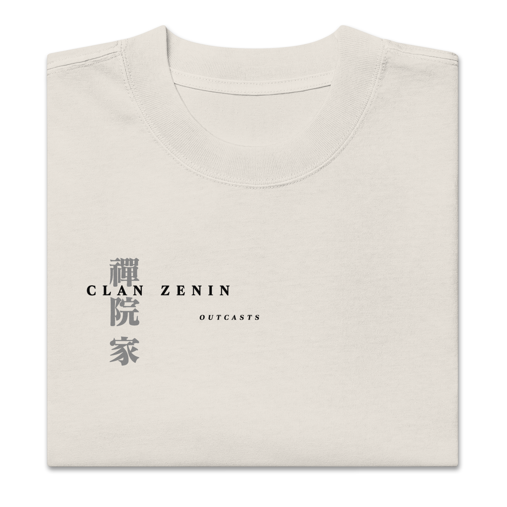Clan Zenin (OUTCASTS) - Oversized Heavy Tee