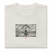 Revenge - Oversized Heavy tee-Faded Bone-S-Iced Tea Aesthetics